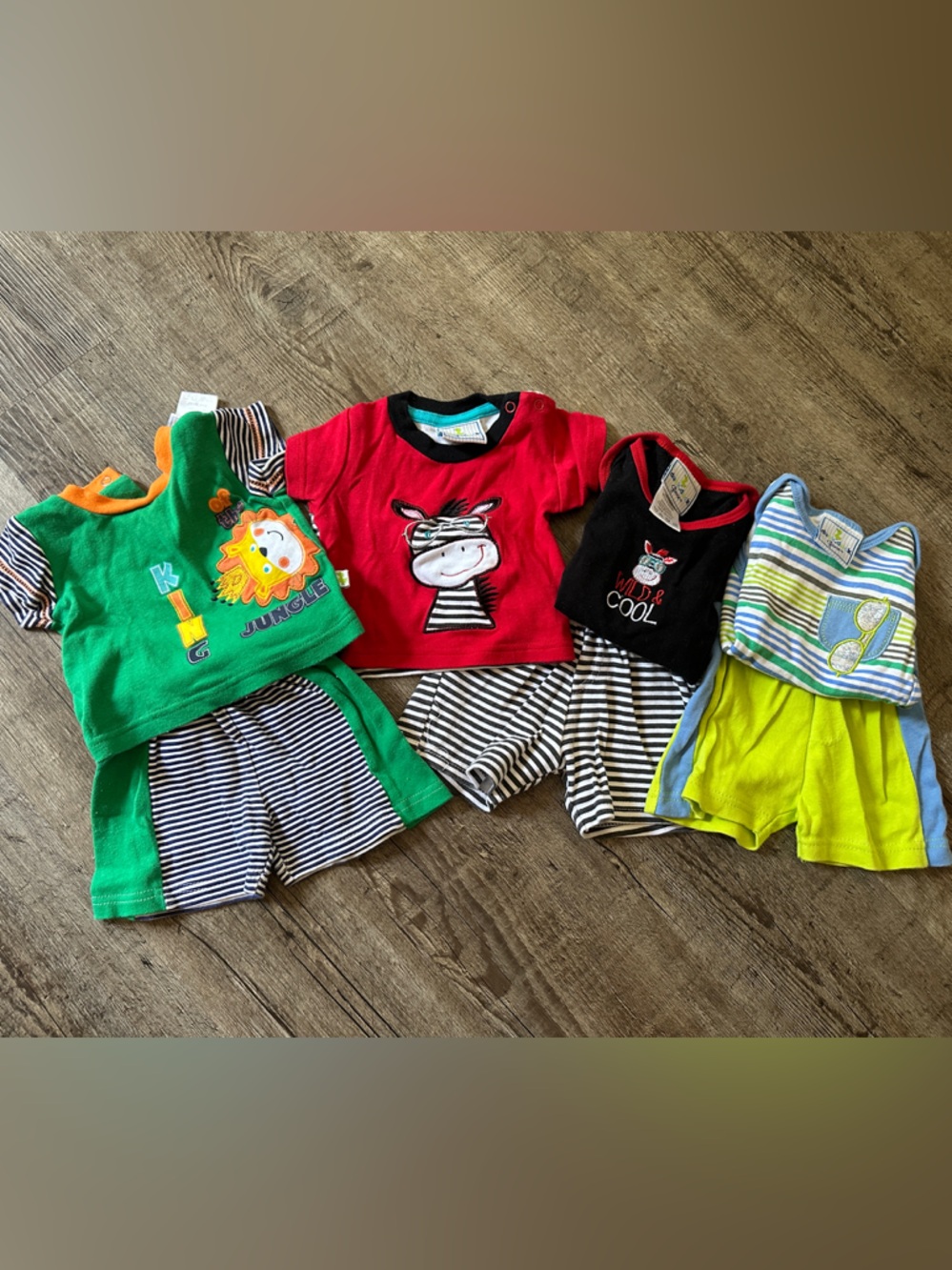 Duck Duck Goose Baby Boy Summer Clothes Lot 3-6 Months (3 Outfits)